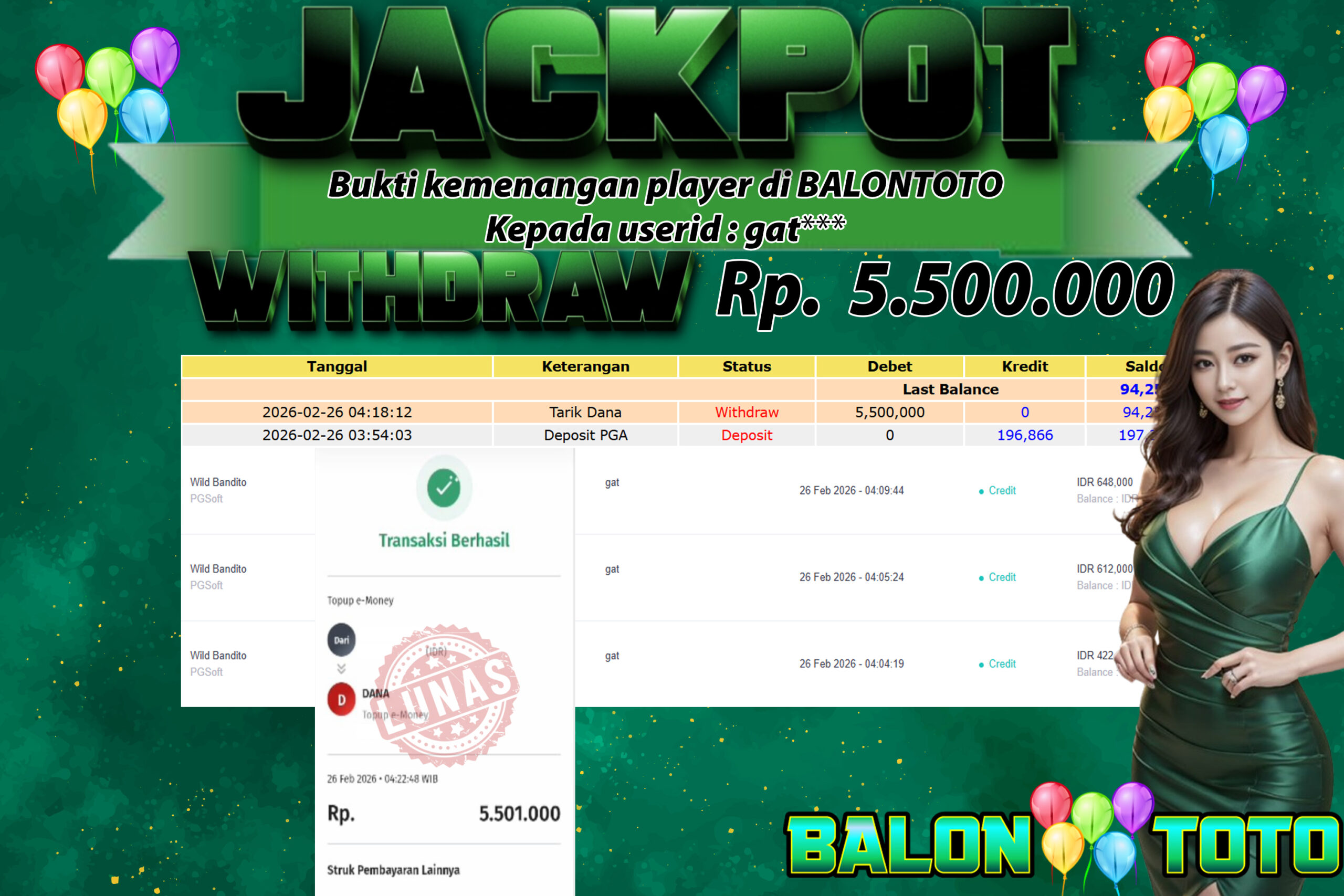 Prediksi BALONTOTO
